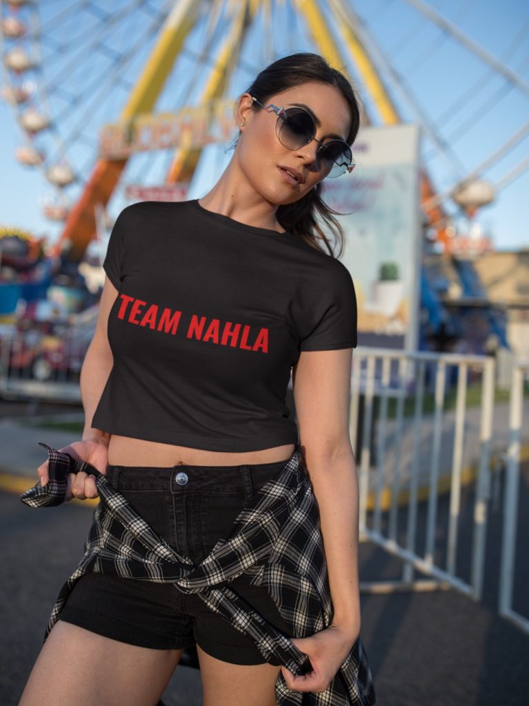 Crop Tops Team Nahla ⋆ Nahla's Exclusive Merch⋆ NAHLA MONROE